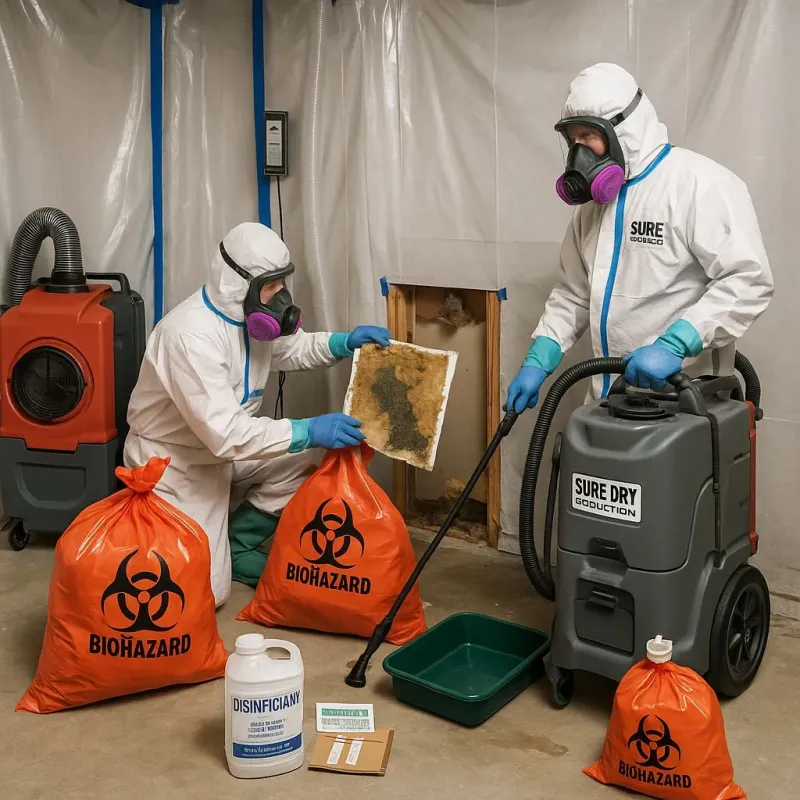 Contaminated Water Handling Protocols process in Ingram, PA