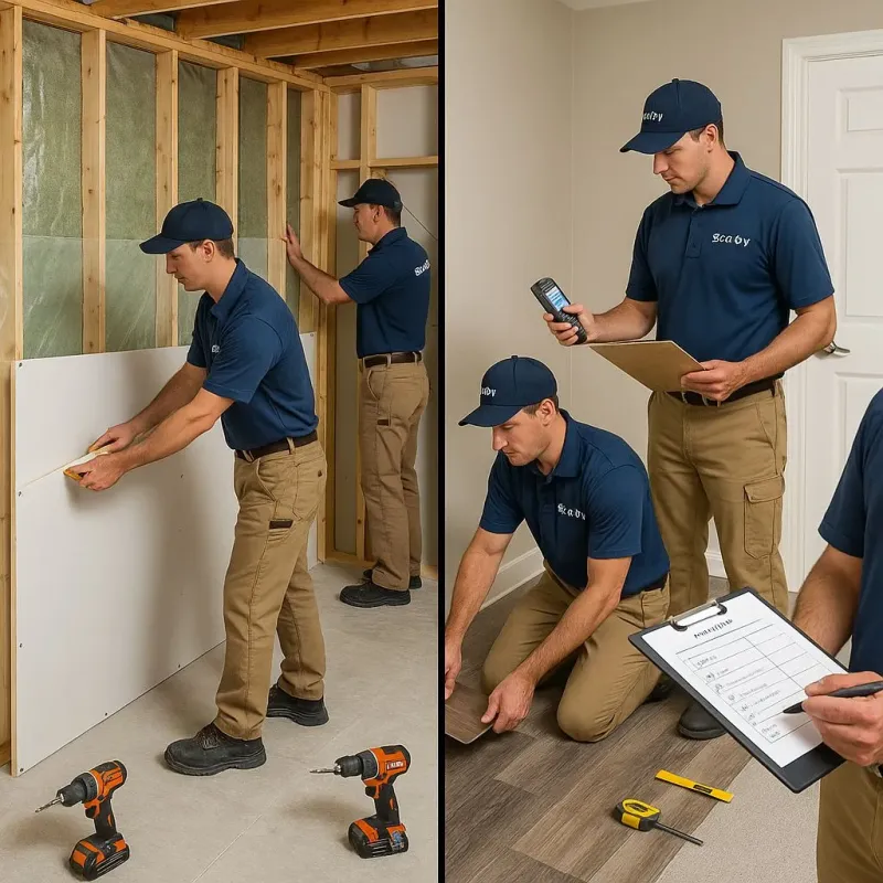 Repairs and Reconstruction process in Ingram, PA